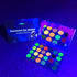 Blacklight UV Glow Eyeshadow Palette glow in the dark