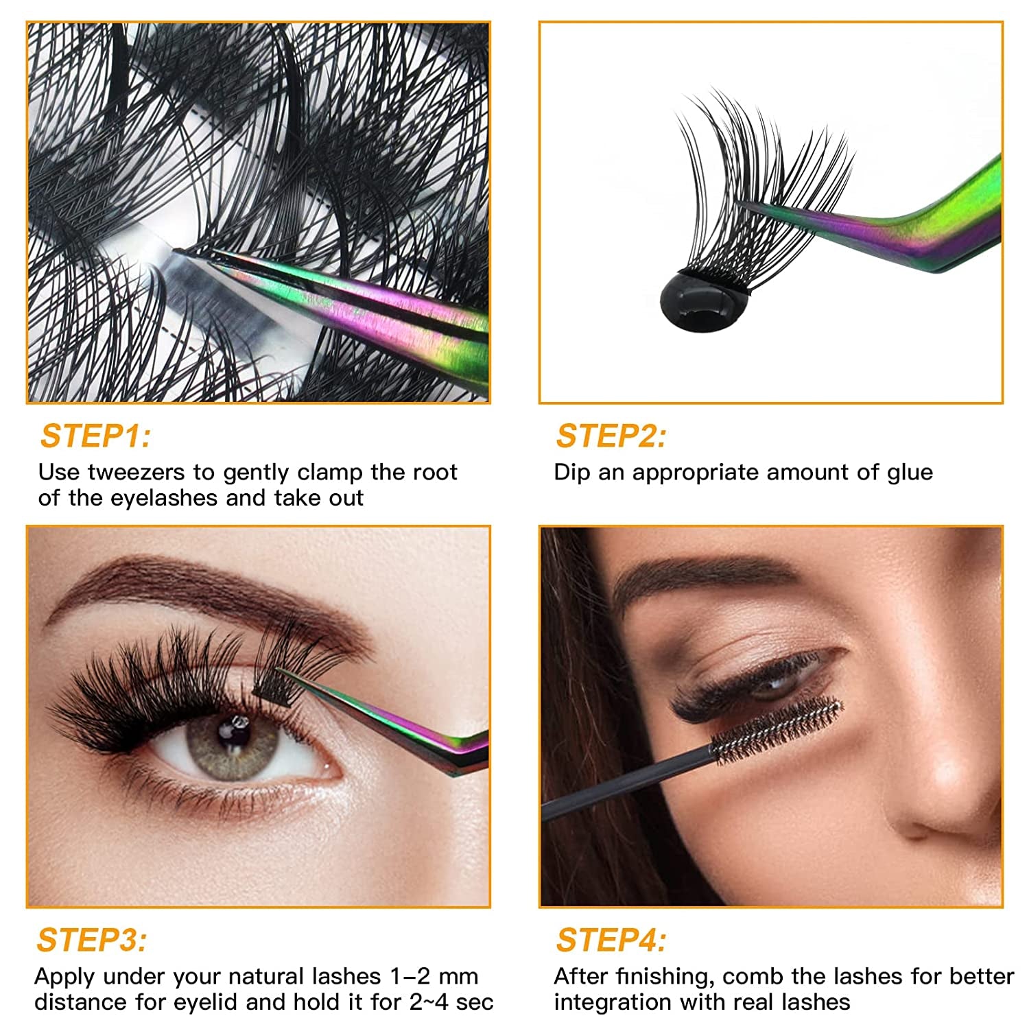 Lash Clusters DIY Eyelash Extensions 