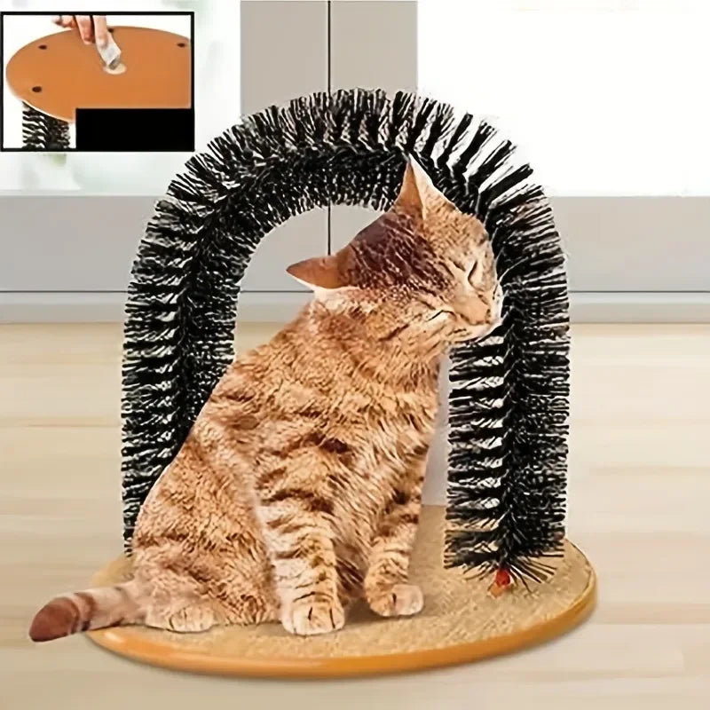  Cat Toy Arch Self Groome Pamper