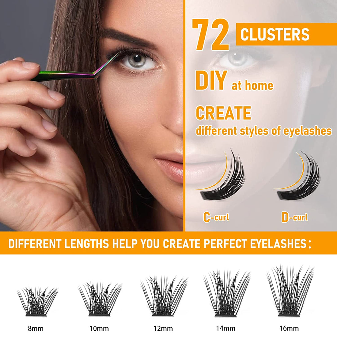 Lash Clusters DIY Eyelash Extensions 