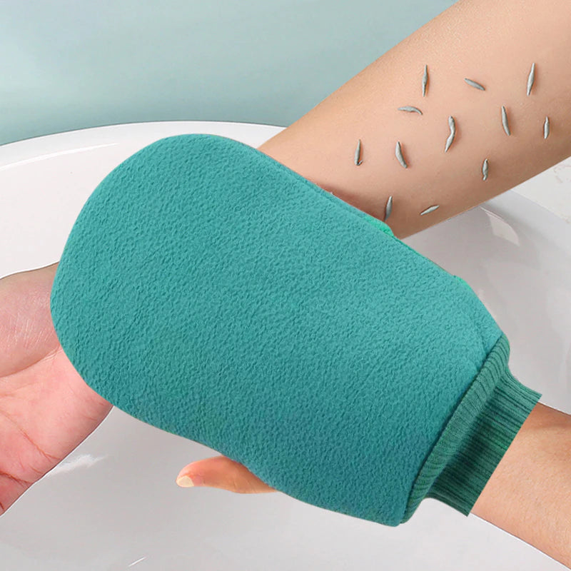  Bath for Peeling Exfoliating Body Cleaning Scrub Mitt Rub Dead Skin Gloves for Shower