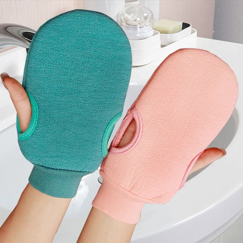  Bath for Peeling Exfoliating Body Cleaning Scrub Mitt Rub Dead Skin Gloves for Shower